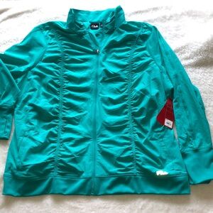 FILA Women's Vibrant Teal Jacket